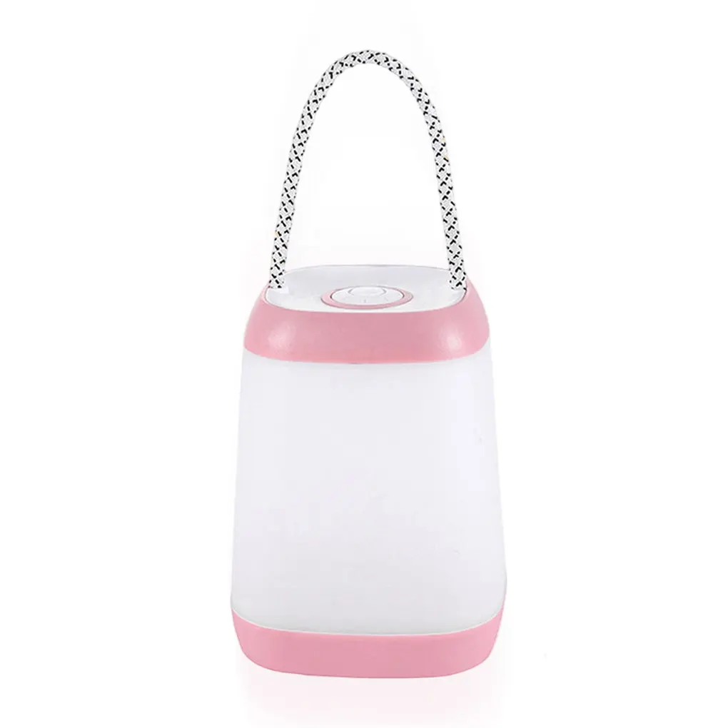 

Night Lamp with Hanging Rope Eye-protected Indoor Use Bedside Table Light Event Party Decor Adorable LED Lantern
