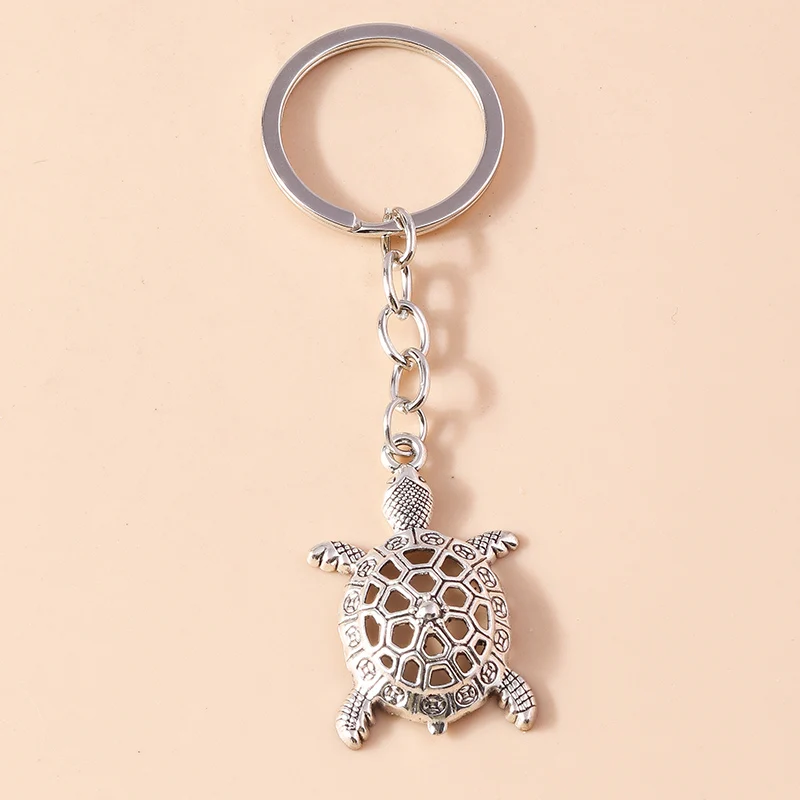 

Cute Keychains Alloy Animal Turtle Pendants Keyrings Souvenir Gifts for Women Men Car Key Handbag Hanging Key Chains Accessories