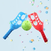 ball game catch pass scoop set coordination launcher baskets fun cups hand eye toys brain teaser
