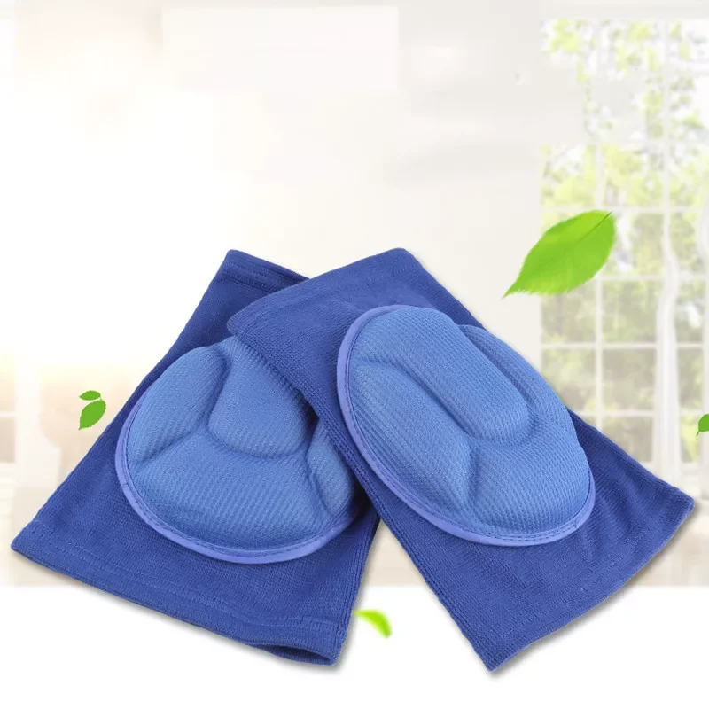 

One Pair Knee Pads Labor Protection Anti-collision Sports Skating Dance Buffer Light Breathable Soft Non-slip Knee Pad