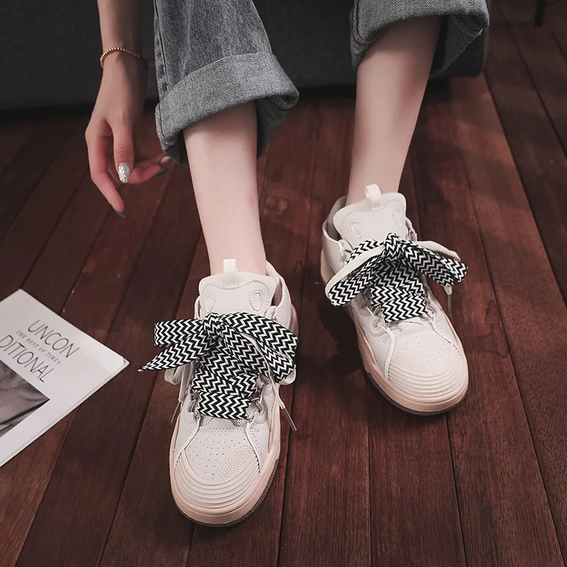 Small white shoes female spring flat bottom net red students sports casual shoes ins tide brand shoes boys