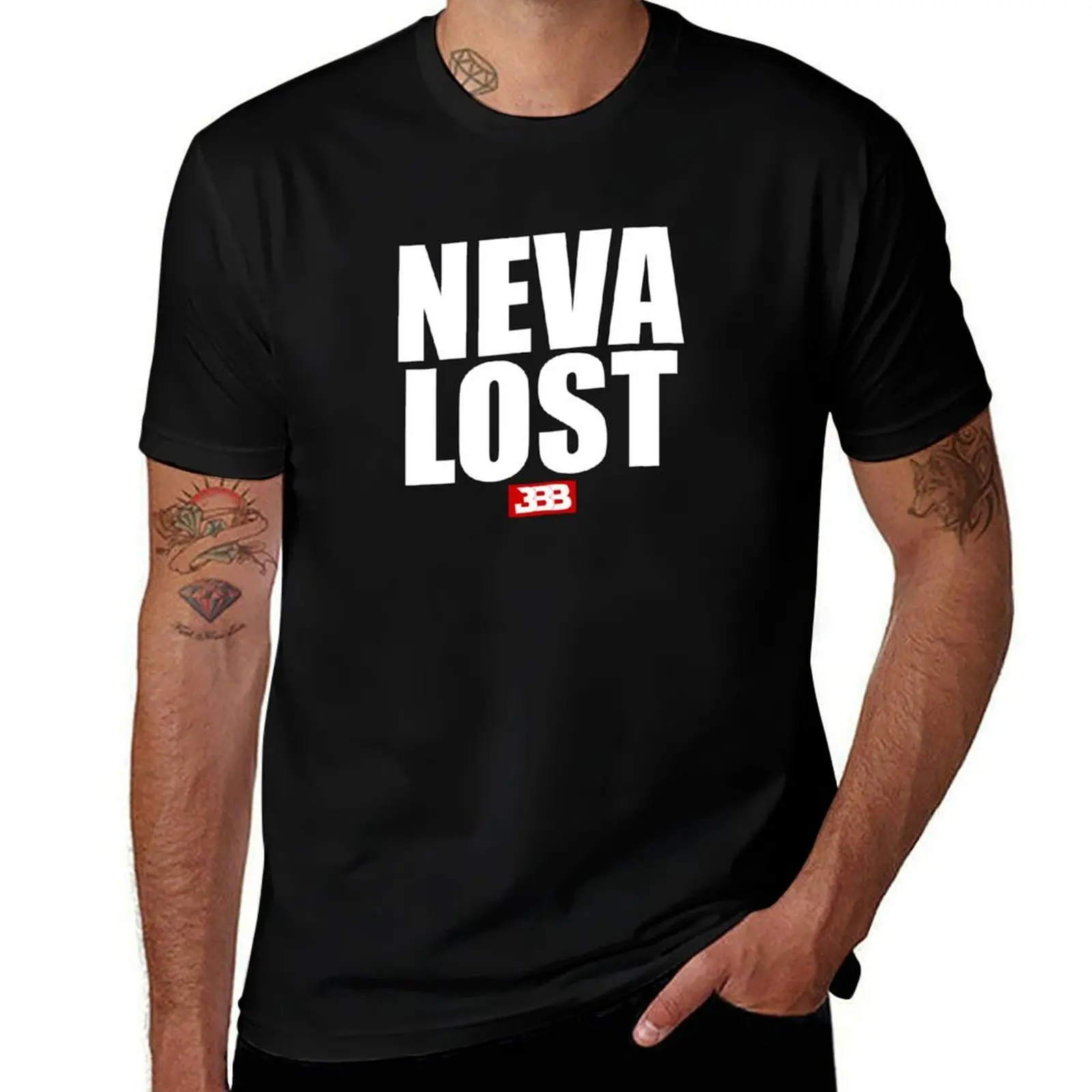 Фото Футболка Lonzo Ball Family BBB Neva Lost, забавные футболки, мужская футболка №1
