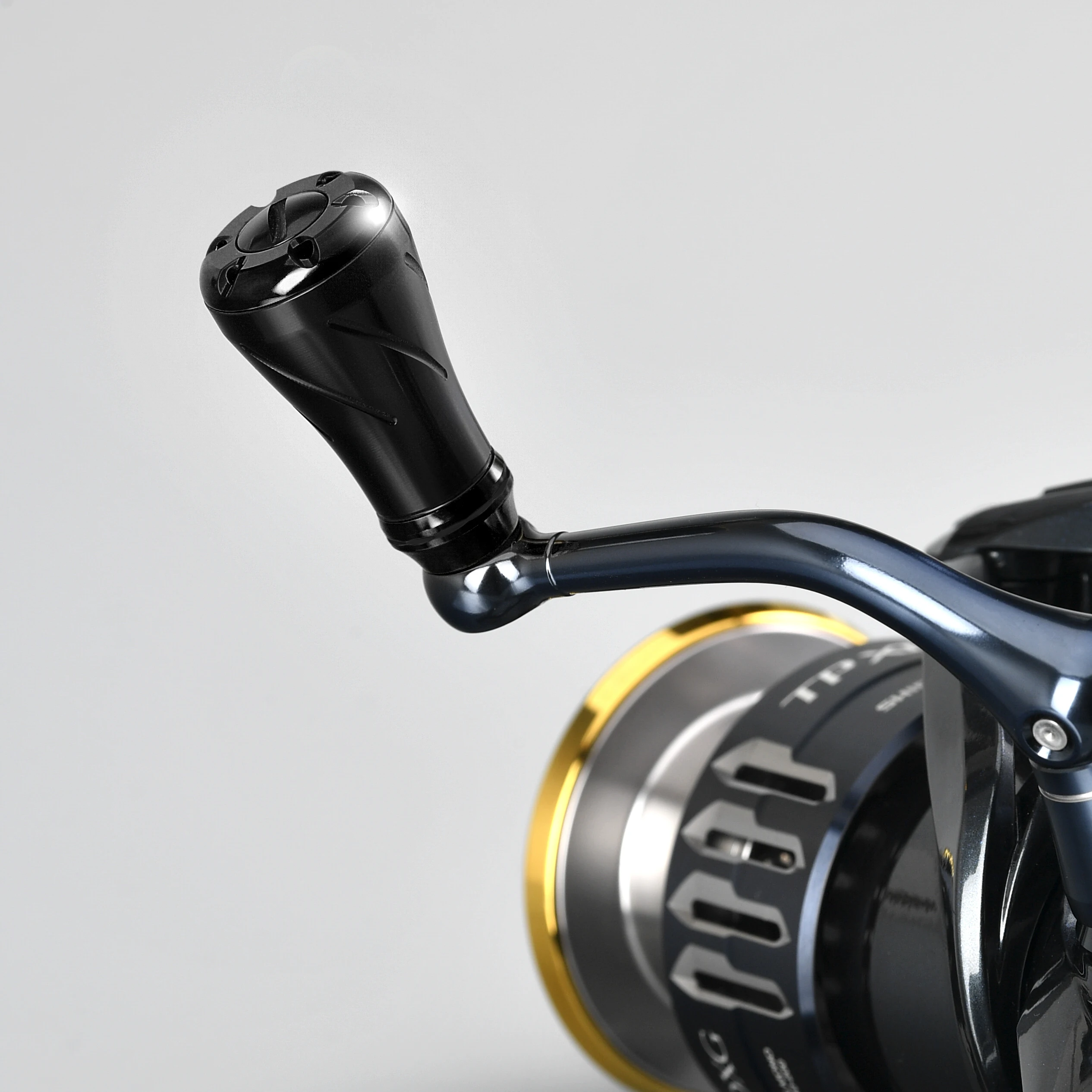 Фото Gomexus 1 шт. вращающаяся ручка катушки из алюминиевого сплава 20 мм для Shimano Stradic Vanford Ultegra Daiwa Fuego LT Zillion Baitcasting №2