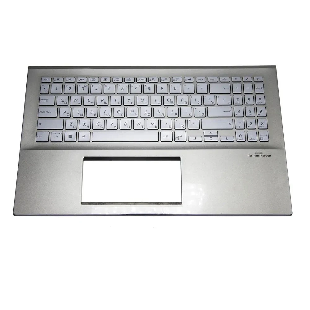 Клавиатура для ноутбука с подсветкой XIN-Russian-US Asus Vivobook S15 S532 S532F S532FA корпусом C