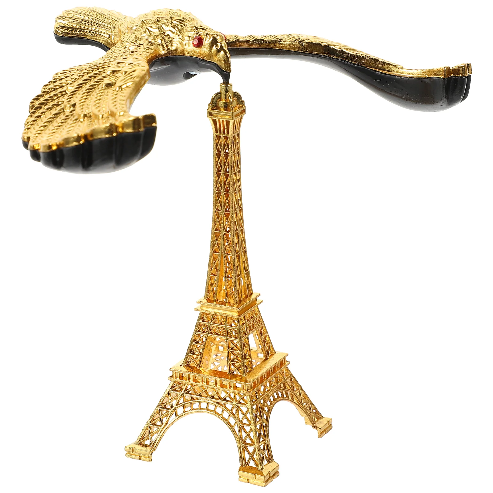 

Balance Bird Eagle Eiffel Tower Ornament Model Gravity Balancing Decoration Ornaments France French Figurine Souvenir Travel