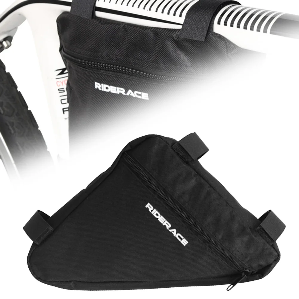 

Bicycle Bike Frame Bag 270x190x55mm Black Front Tube Mountain Bike Triangle Waterproof Fabric Cycling Equipment