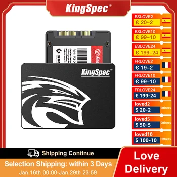 SSD Drive HDD 2.5 Hard Disk SSD 120GB 240GB 1TB 512GB 128GB 256GB HD SATA Disk Internal Hard Drive for Laptop Computer KingSpec 1
