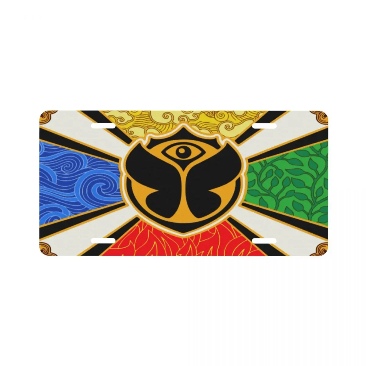 Украшение для номерного знака автомобиля Tomorrowland 6 дюймов x 12