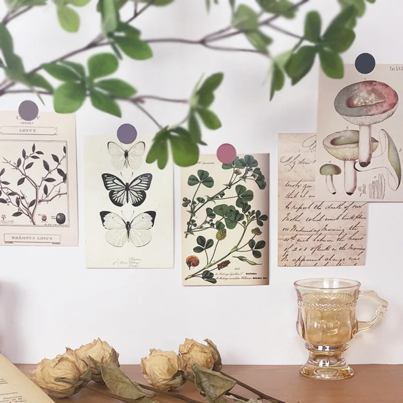 30 шт./компл. Ins скандинавский ретро настенный декор наклейки для фотокарточек