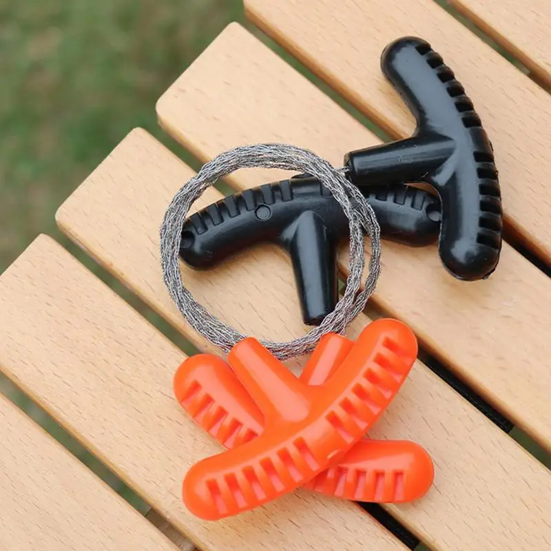 Проволочная пила стальная проволочная мини-ялочная для выживания ручная