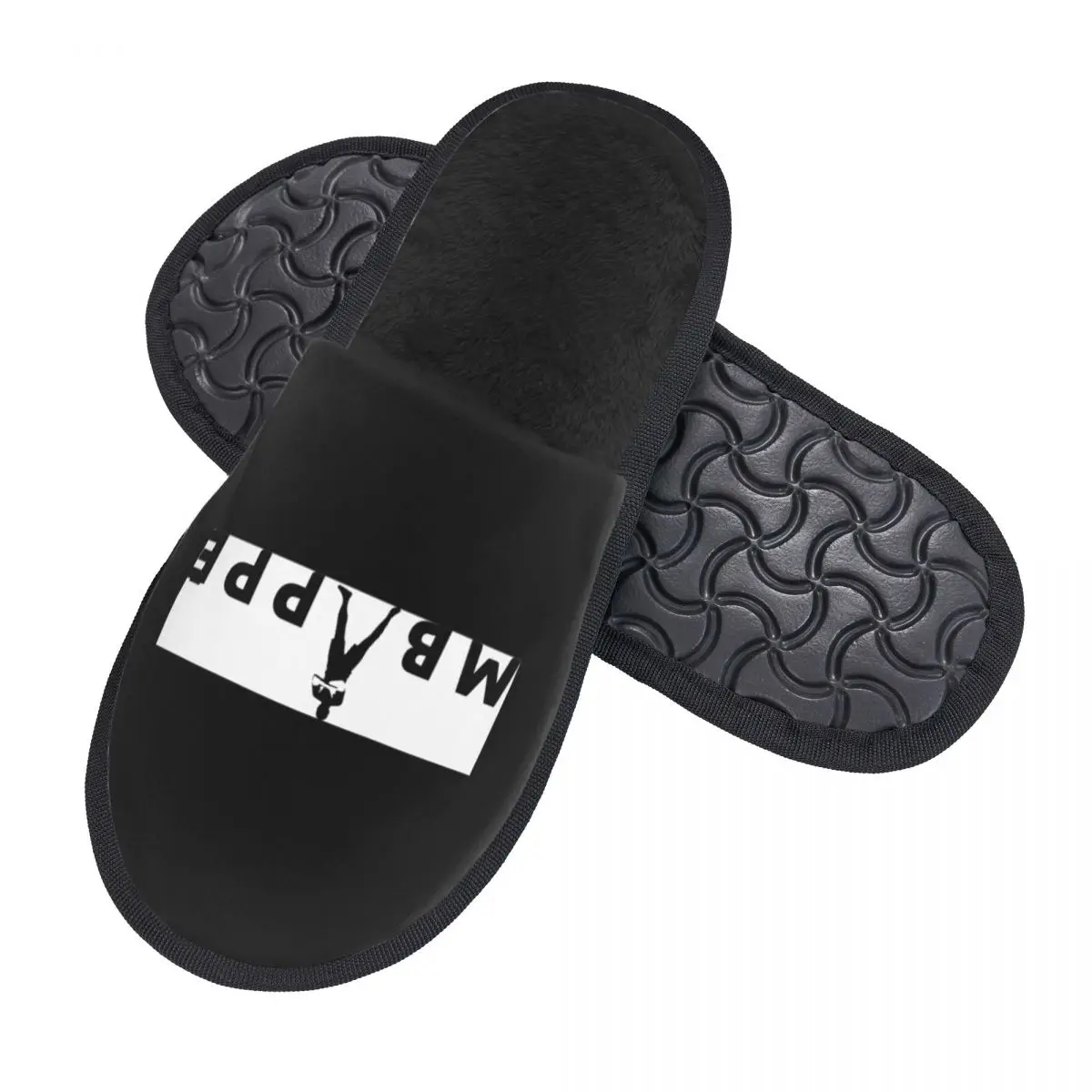 Женские футбольные домашние тапочки с принтом на заказ уютные теплые