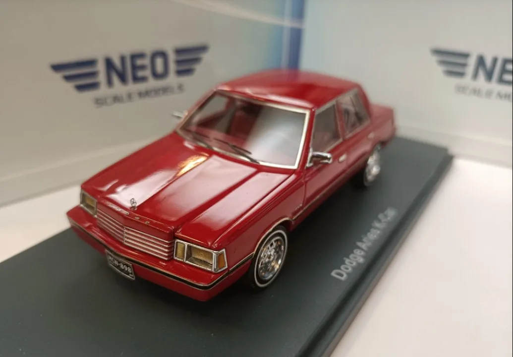 

Neo 1:43 For Dodge Aries K-Car 1983 Limited Edition Metal Resin Plastic Static Simulation Car Model Toy Gift