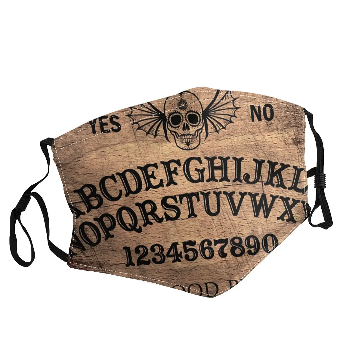 

Многоразовая черная маска Ouija для взрослых с защитой от пыли и ужасов