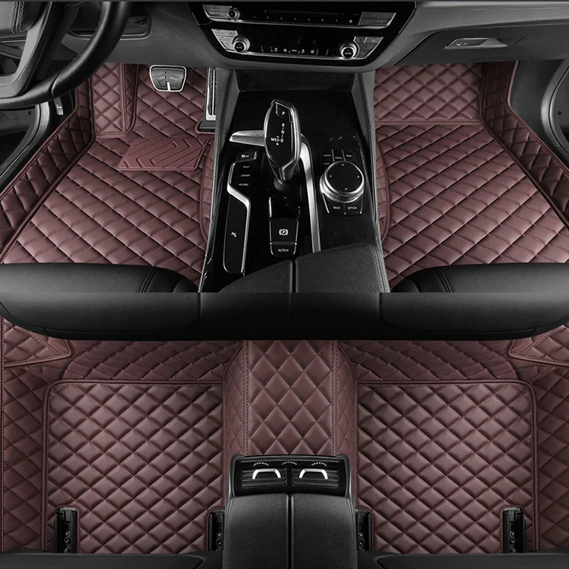 

WZBWZX Custom Leather Car Foor Mat100％ For Chevrolet All Models Cruze Captiva Sonic Sail Spark Aveo Blazer Epica Car Accessory