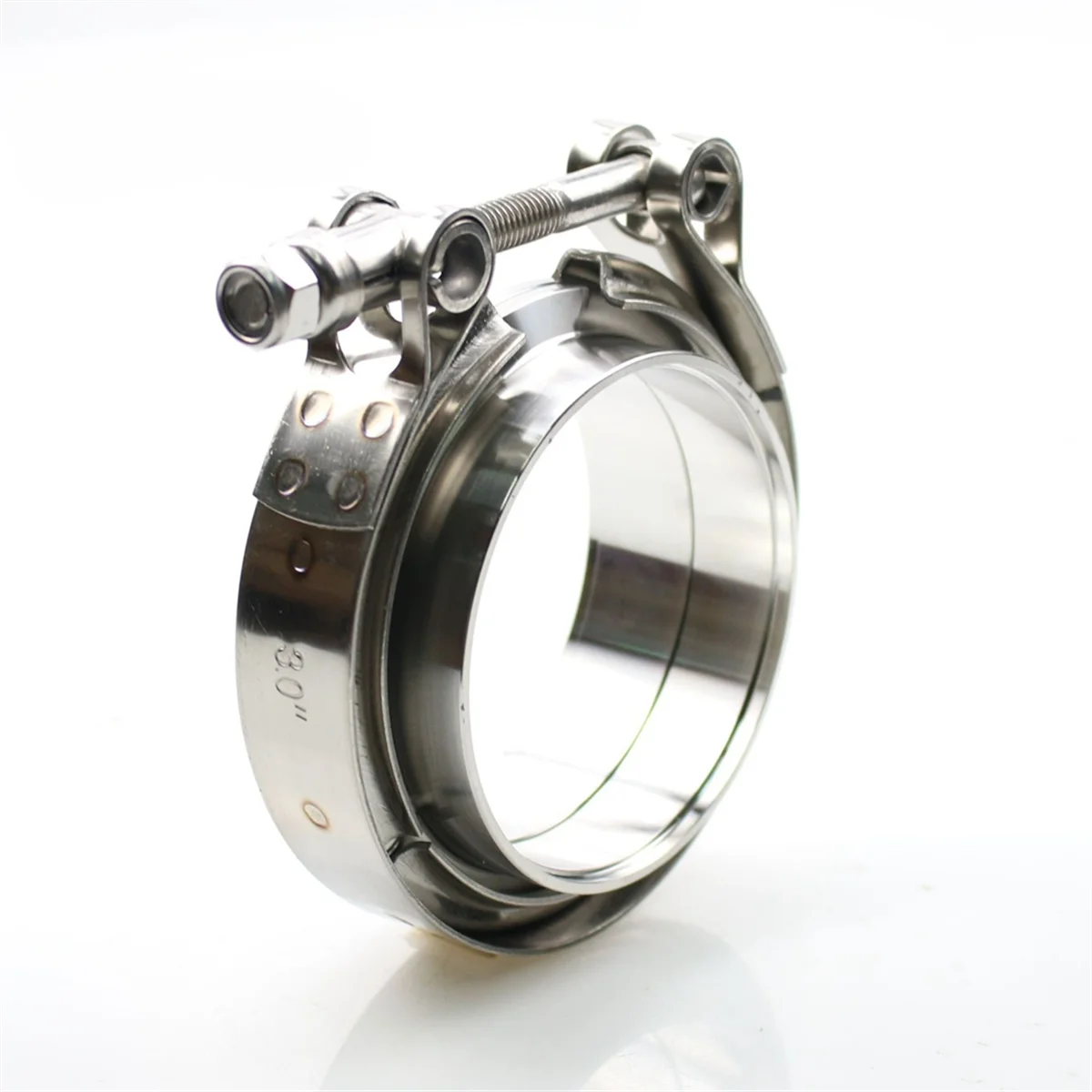 Универсальный выхлопной фланец V-образный зажим 3-дюймовый V Turbo комплект для SS304 3