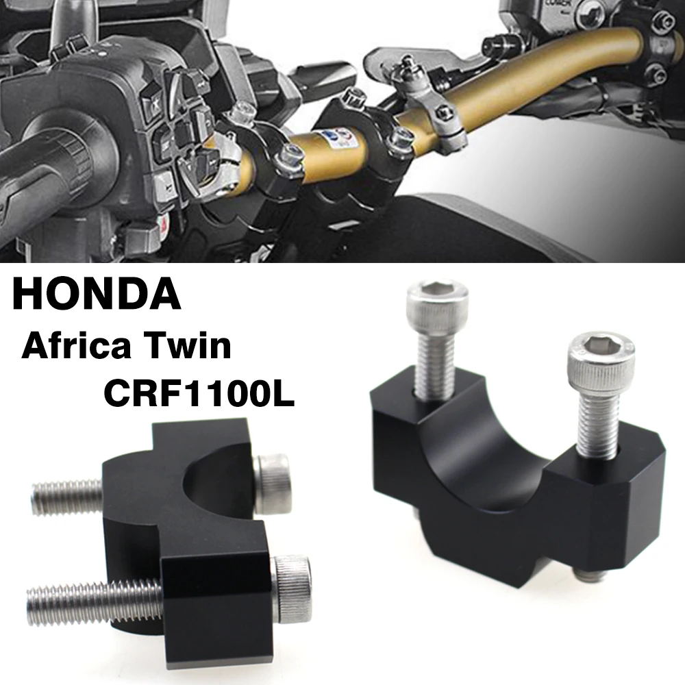 

Переходник на руль для HONDA CRF1100L Africa Twin 2020-2023, переходник на руль, удлинитель, ручка, зажим, аксессуары для мотоциклов
