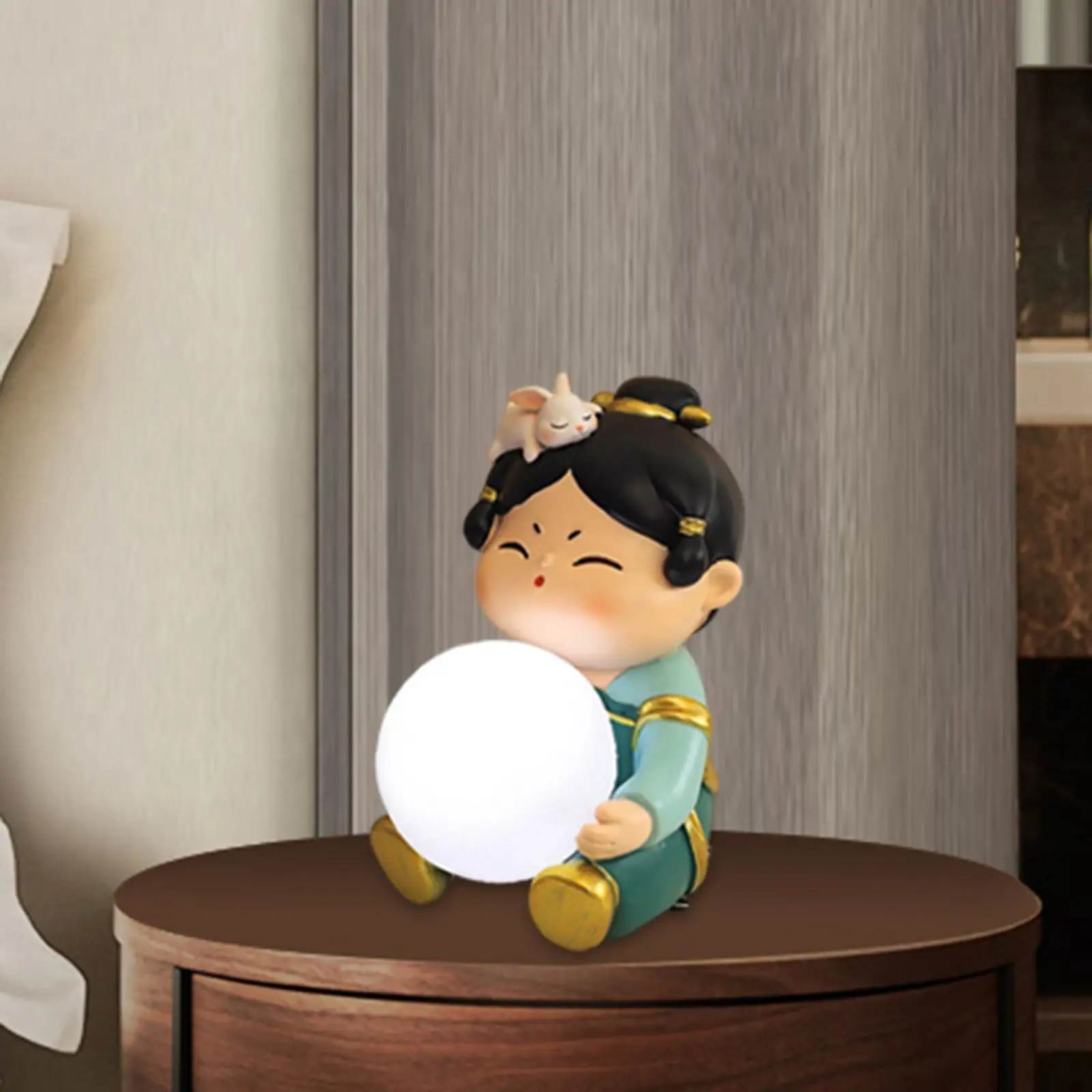 

Figurine Night Light Adjustable Lights Ornament Nightlight for Sleeping Bar