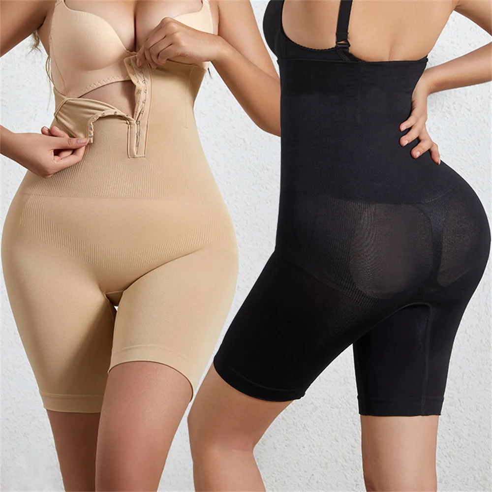 Women Tummy Control Panties Hight Waist Postpartum Body Shaper Underwear Adjustable Waist Cincher Seamless Brief Free Shipping