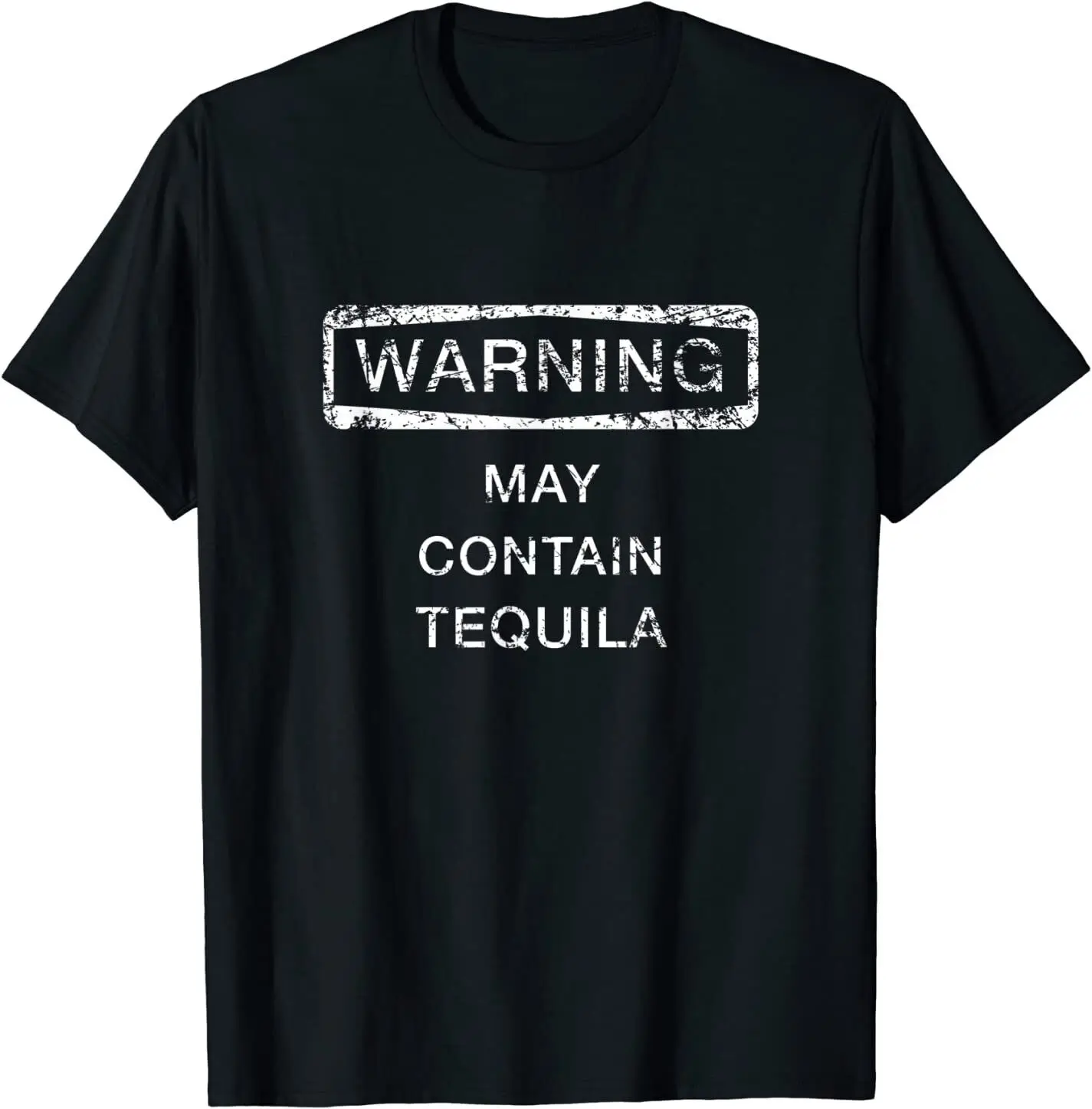 

May Contain Tequila Funny Cute Gift Crewneck Cotton T Shirt Men Casual Short Sleeve Tees Tops Dropshipping