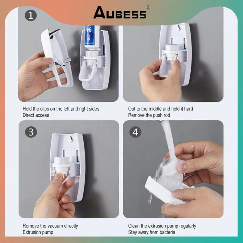 

Настенный держатель для зубных щёток, 5/8/10 шт.