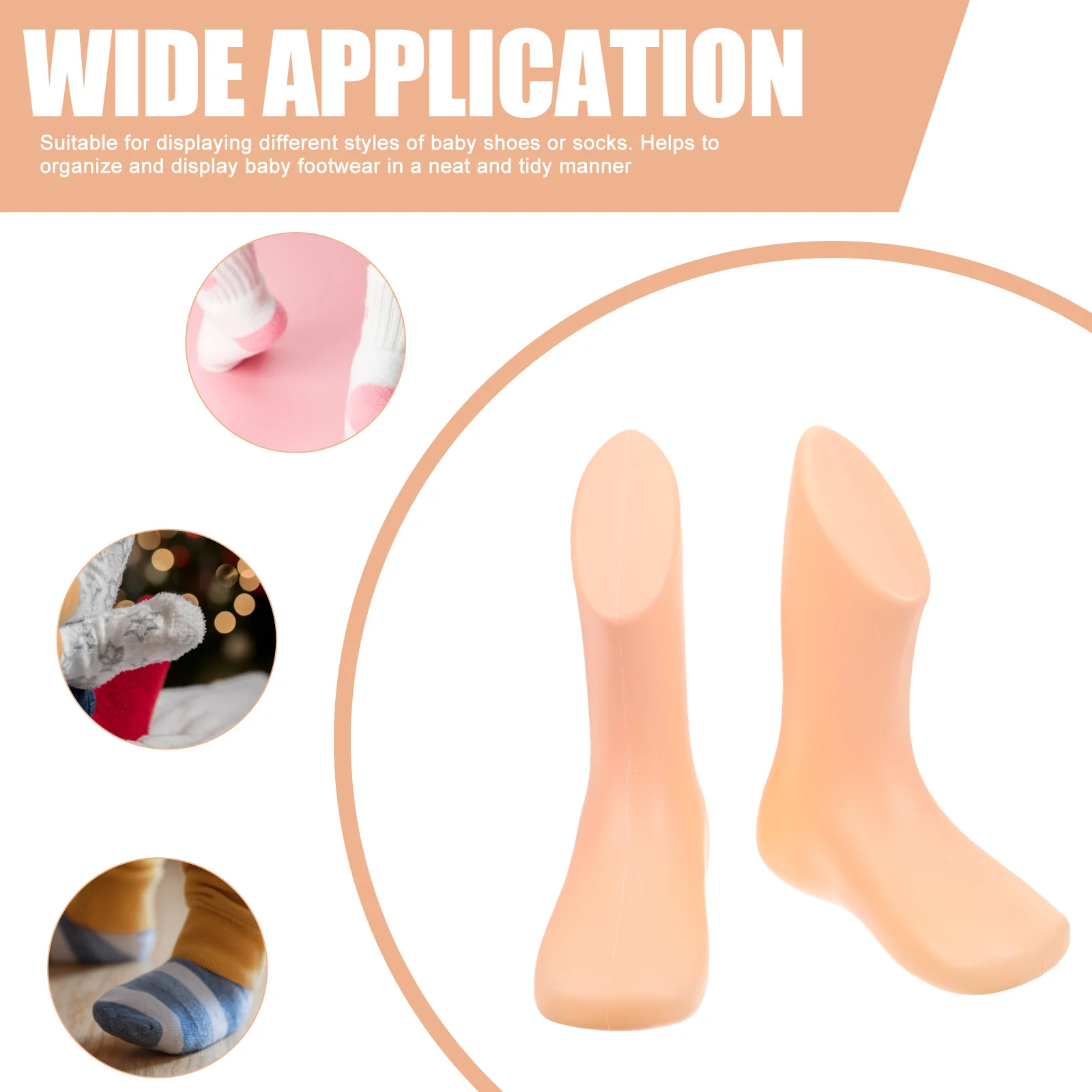 4 шт. детская пластиковая форма для ног многоразовый манекен инструмент