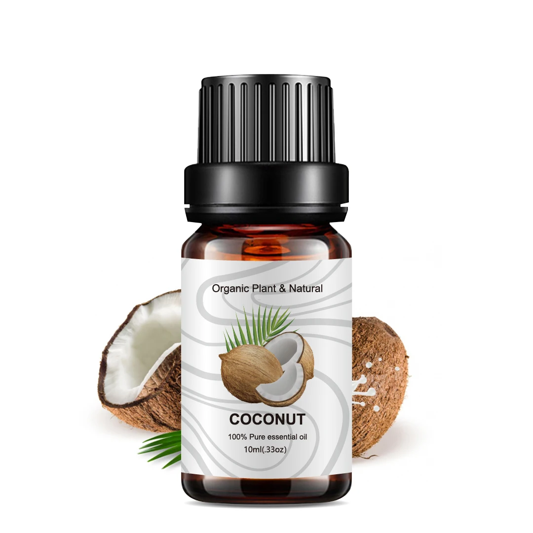 

10ml Coconut Fruit Perfume Essential Oils Diffuser White Musk Cherry Watermelon Lime Fragrance Oil for Humidifier Skin Hair Care