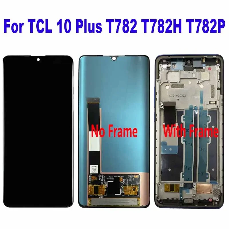Для TCL 10 Plus T782 T782H T782P ЖК-дисплей с цифровым преобразователем сенсорного экрана в