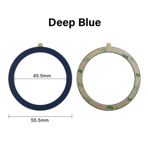 Универсальное магнитное кольцо для магнитных аксессуаров, металлическая наклейка, беспроводное зарядное устройство, железная пластина, лист для iPhone 12 13 14
