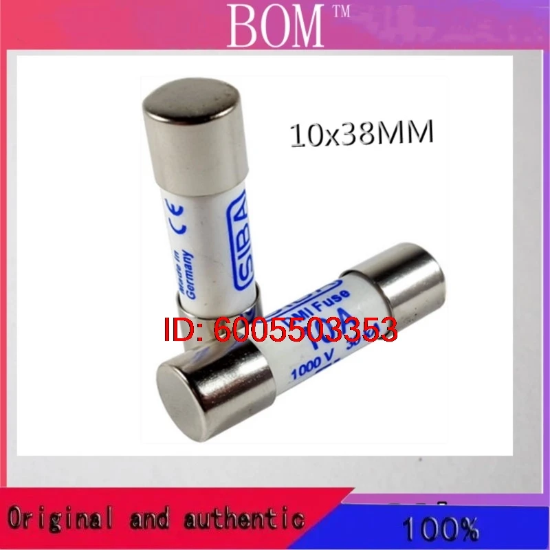 5 шт. Новые быстродействующие керамические предохранители SIBA DMI FF 10A 1000V 30kA (10*38 мм) для цифрового мультиметра FLUKE (art.: 3920dc5f7f199) - 3920dc5f7f199