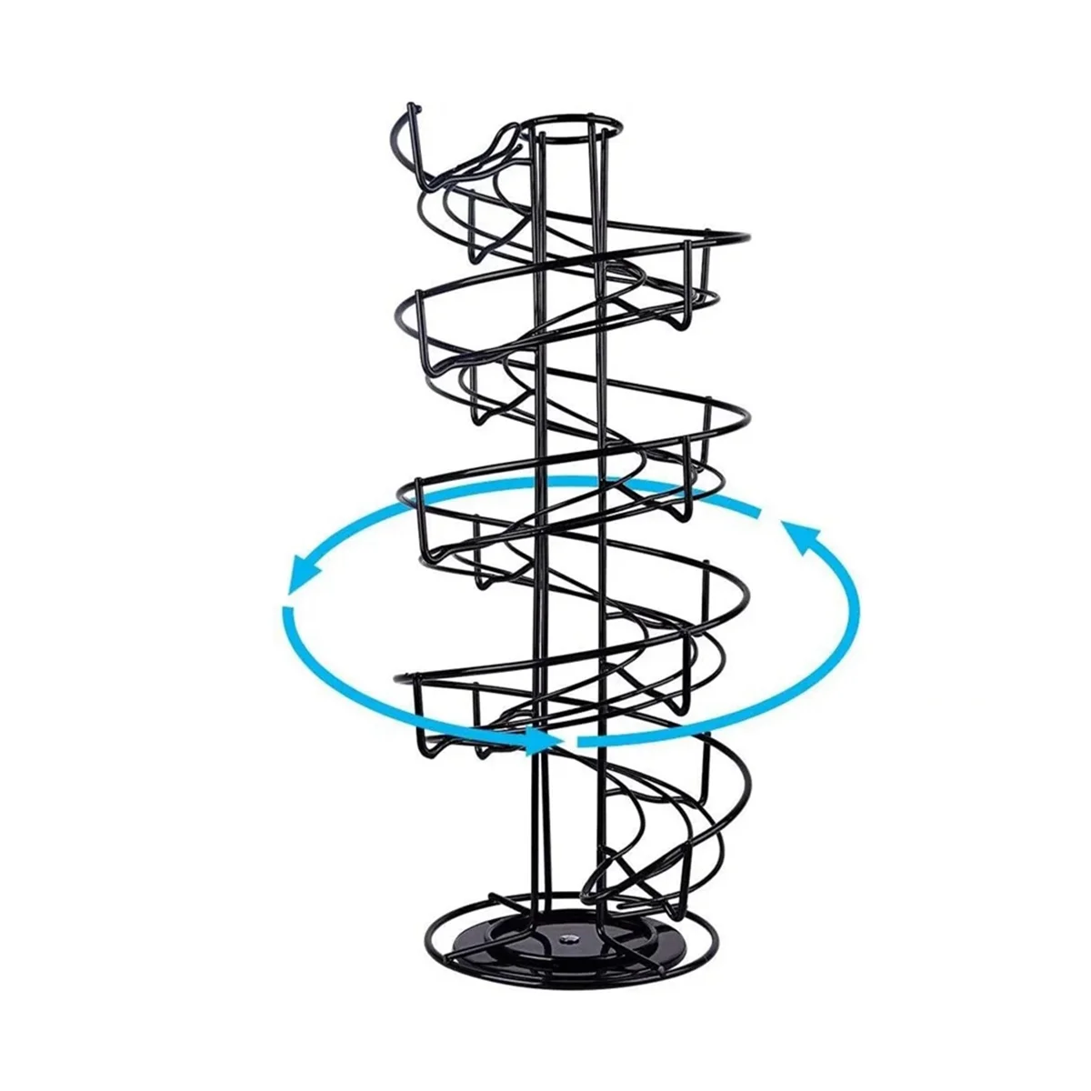 

Многофункциональный вращающийся держатель для капсул кофе, стойка для хранения яиц, полки, витрина