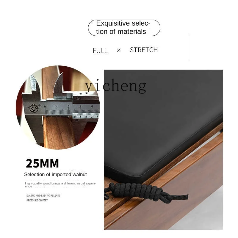 Большая кровать ZF для пилатеса оборудование йоги грецкий орех устойчивый стул