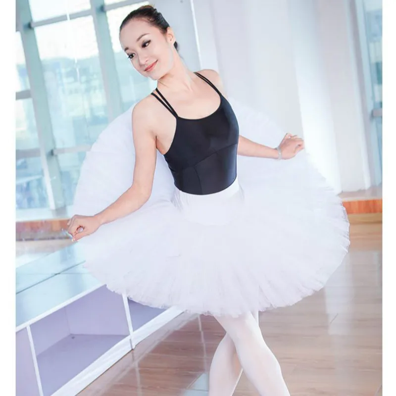 

New Professional Platter Tutu Black White Red Ballet Dance Costume For Women Tutu Ballet Adult Ballet Dance Skirt With Underwear