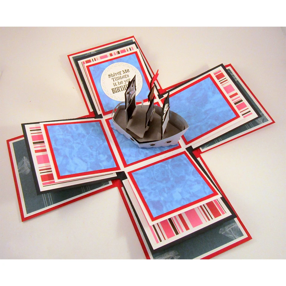 Прозрачный силиконовый штамп Let's Be Pirate Ahoy Matey DIY ремесла Альбом для открыток