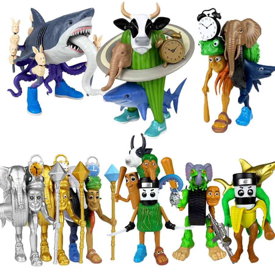 Итальянская фигурка Brainrot Tralalero Tralala Tungtung Sahur, 20 см, игрушка Boneca Ambalam Crocodilo Brr Brr Patapim, подарки для детей (art.: 3920cfced2325) - 3920cfced2325