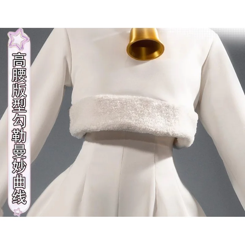 Фото Cardcaptor Sakura Kinomoto Sakura Косплей Зимняя овечья форма Хэллоуин Карнавал Вечеринка Рождественская игра Ролевая одежда Одежда №4