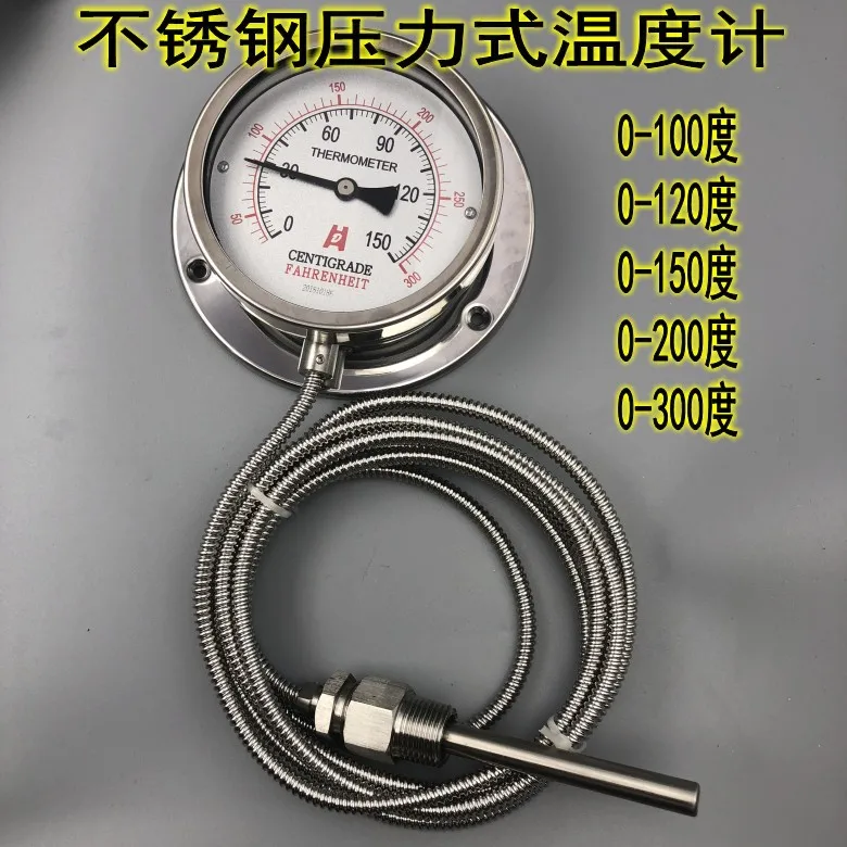 4-дюймовый капиллярный циферблат газовый гриль для барбекю манометр давления