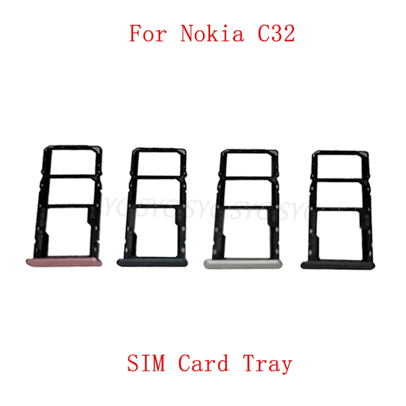 Лоток для SIM-карты слот Nokia C32 запасные части карты памяти MicroSD