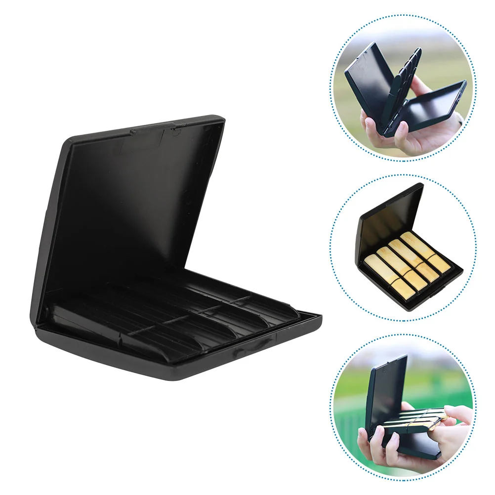 

Black Oboe Reed Box Portable Oboe Reed Case Oboe Instrument Reed Holder