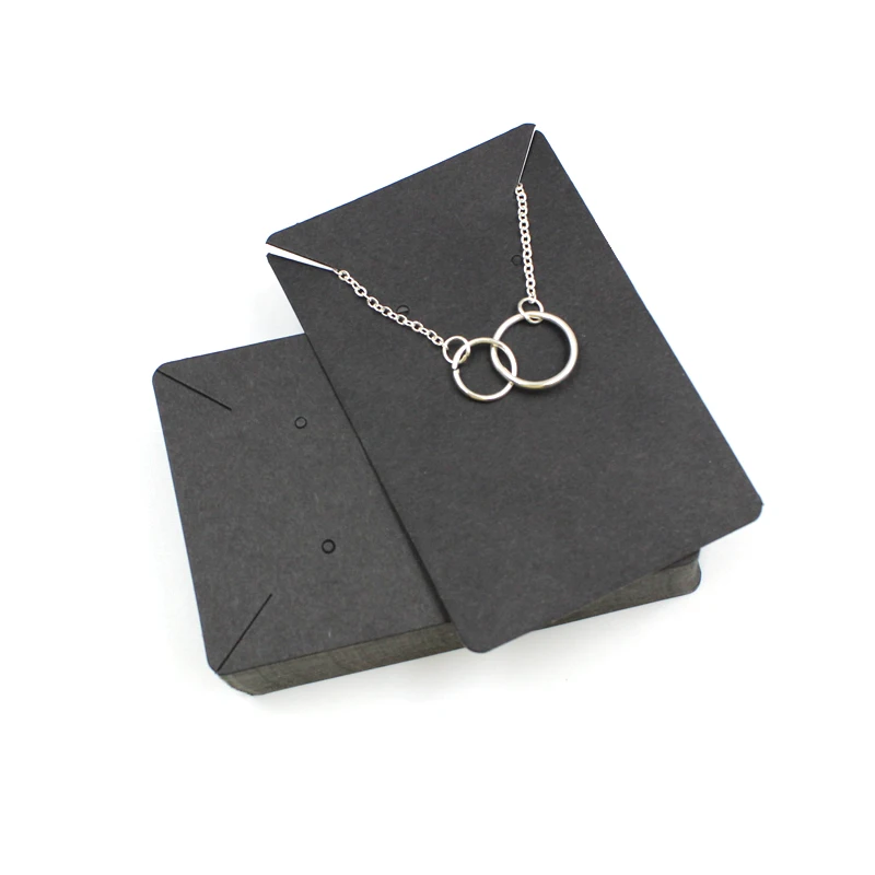 

Картонные карты для сережек 6x9 см, коричневые, 50 шт