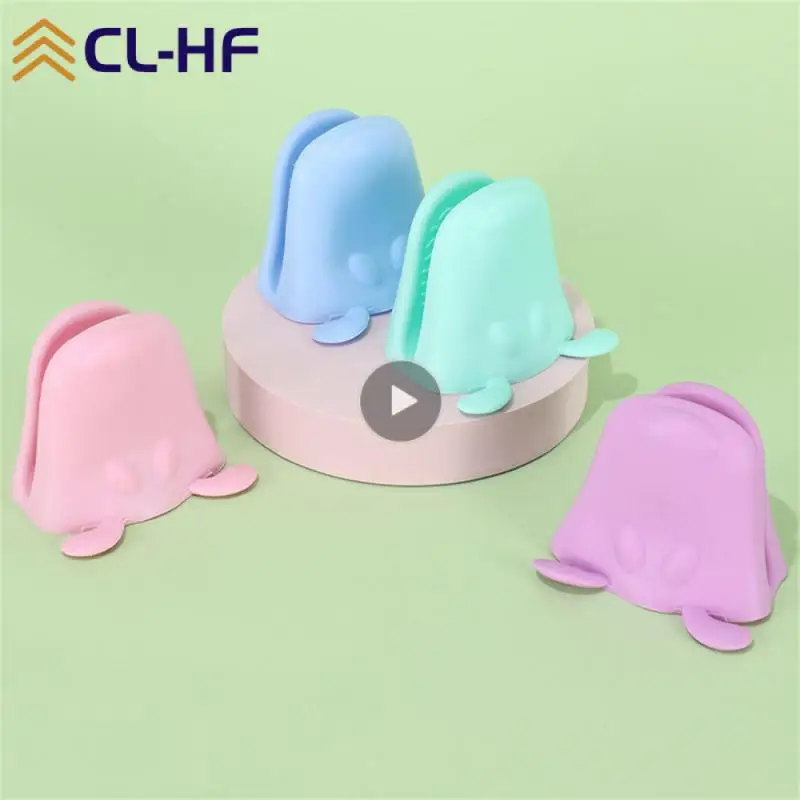 

Animal Puppy Kitchen Insulation Gloves Anti-scalding Plate Clip Non-slip Silicone Hand Clip Kitchen Accessories Cartoon