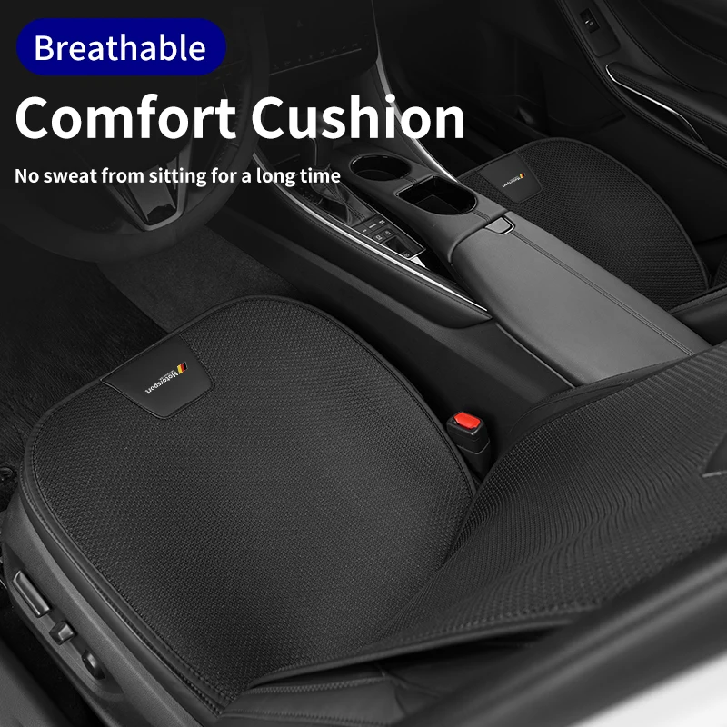 Чехол на автомобильное сиденье из ледяного шелка полный комплект дышащая