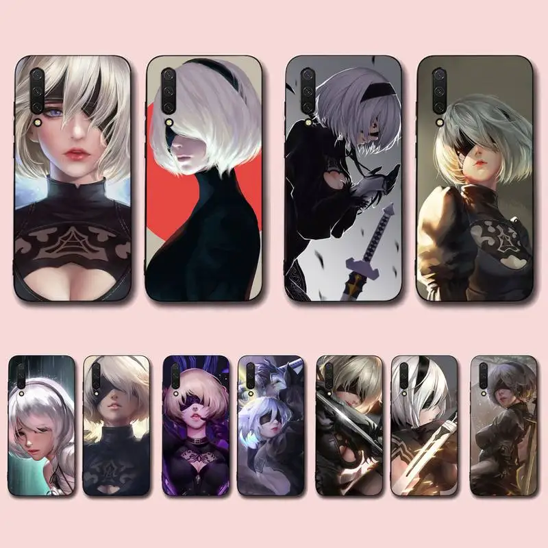 

Anime nier automata Phone Case for Xiaomi mi 5 6 8 9 10 lite pro SE Mix 2s 3 F1 Max2 3