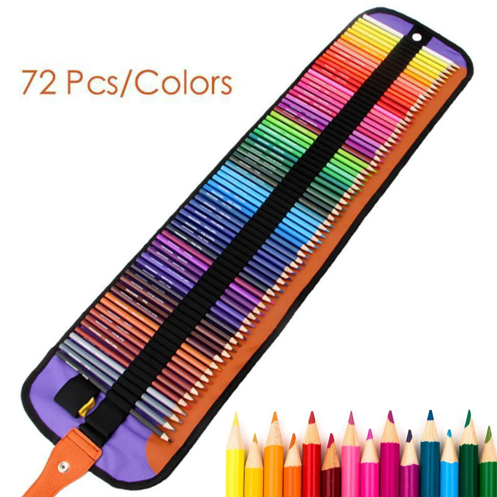 

72 цвета s масляный цветной карандаш, художественный цвет, свинцовый цвет, набор деревянных карандашей, ручная роспись, профессиональные худ...