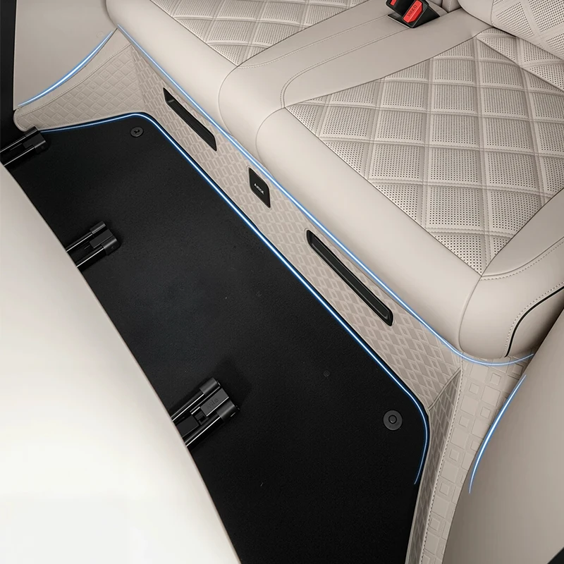 Для Li Auto L9 Livis Lixiang L9 Livis 2026: Кожаные защитные накладки под сиденья третьего ряда, аксессуары для салона автомобиля. (art.: 3920dd189ad42) - 3920dd189ad42
