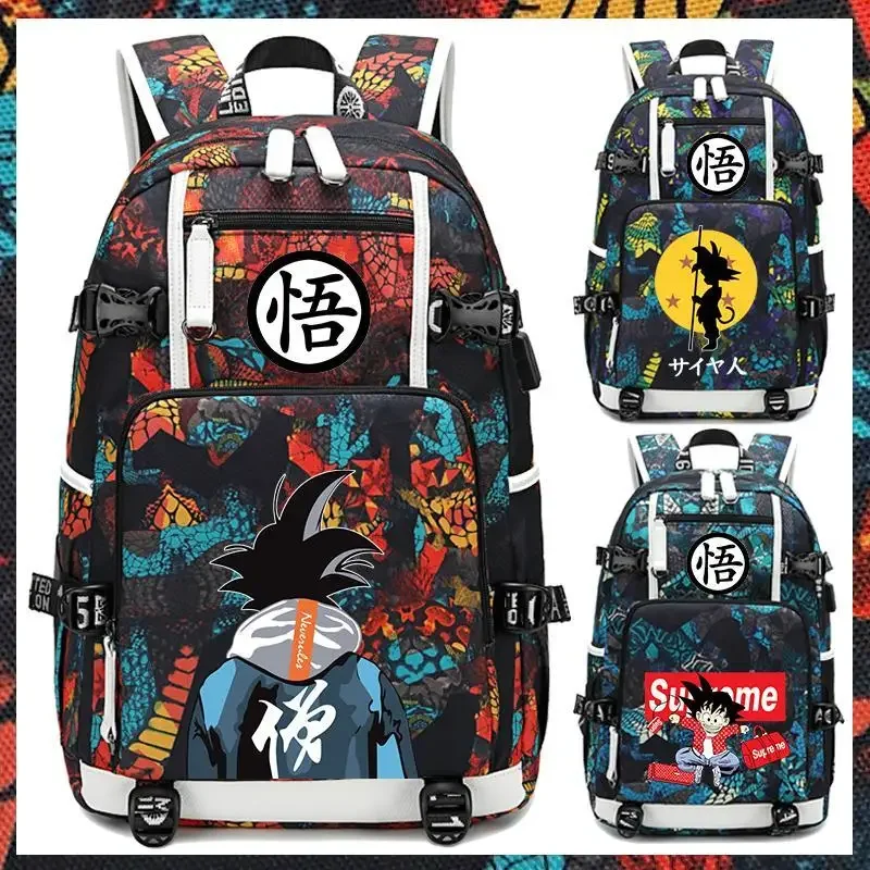 

Anime Dragon Ball Surrounding Wukong Joint Schoolbag Male High School Students Campus Primary School Students Senior Backpack