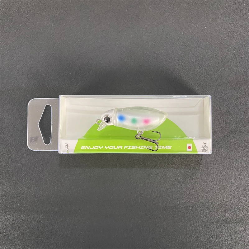Фото LURETV Japan JACKALL MUTE BALL MINNOW 38F Micro Soft Mino Stream Small Bait Luya Bait №5
