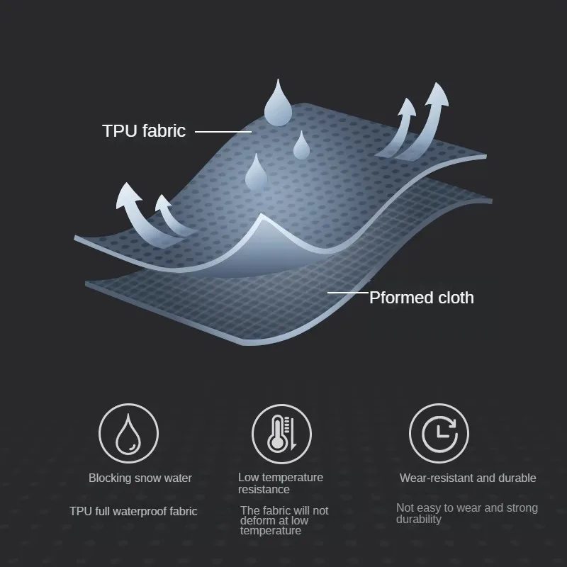 NANDN Лыжная сумка большой емкости водонепроницаемое износостойкое лыжное