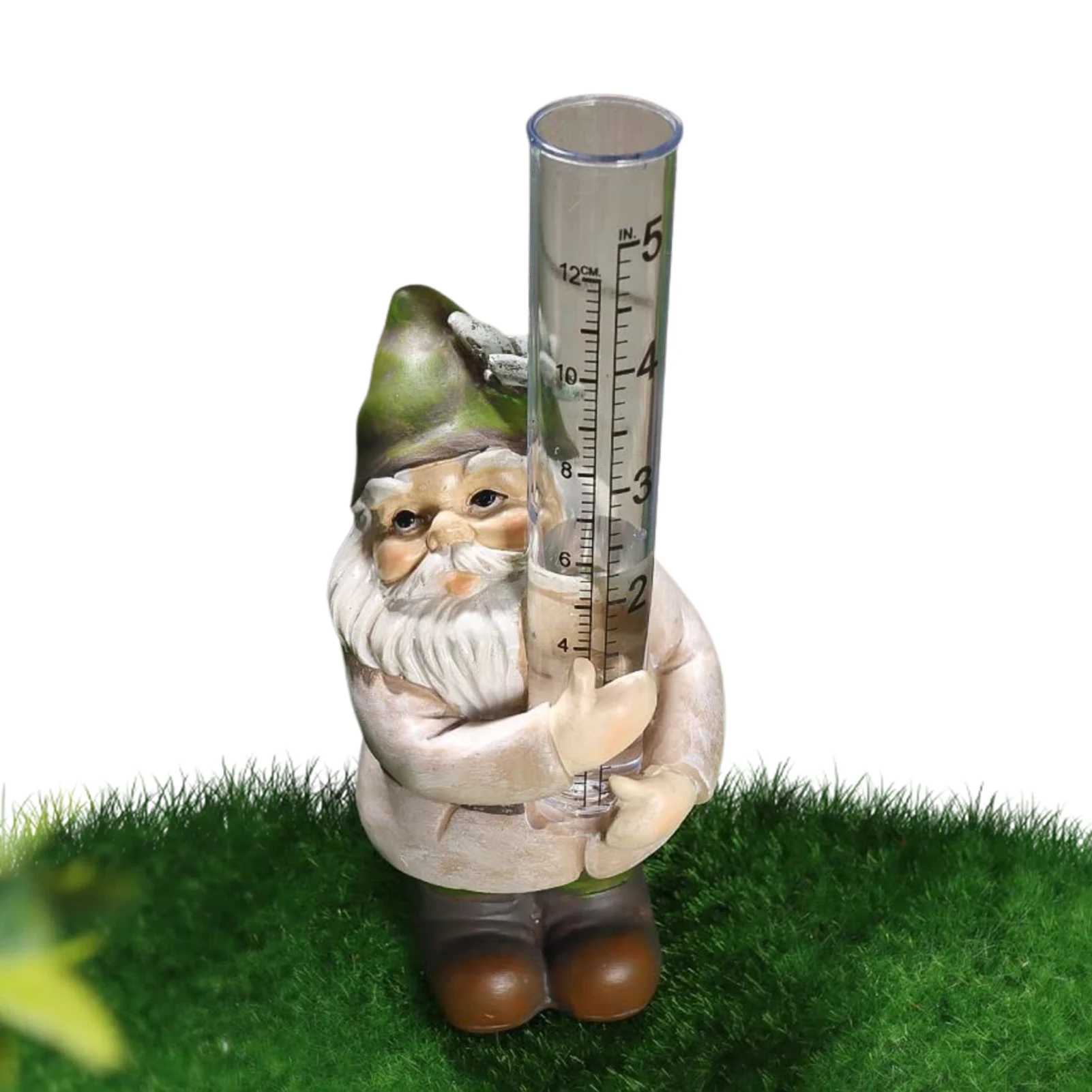 

Резиновые дождемеры для гнома, дождемер для гнома, скульптура, ручная роспись, дождемер, погодные условия, ручная роспись