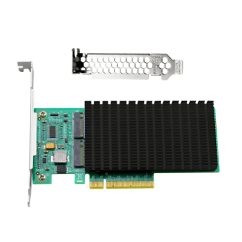 

HOT-ANM02PE08 Nvme Controller Pcie To M.2 Dual Port With Heatsink ( Not With SSD )