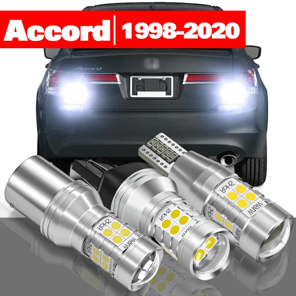 

For Honda Accord 7 8 9 10 1998-2020 Accessories 2pcs LED Reverse Light Backup Lamp 2005 2012 2013 2014 2015 2016 2017 2018 2019